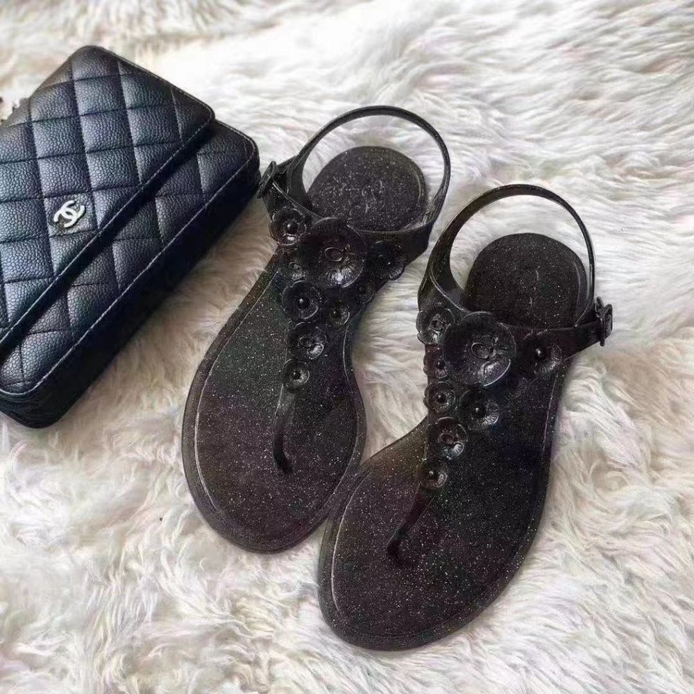 NEW Women’s COACH Tea Rose Jelly Sandals